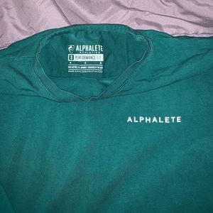 Alphalete Performance Shirt Script - Green